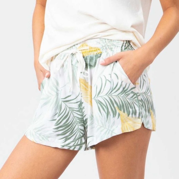 🔆RIP CURL🔆 COASTAL PALMS CAMI COASTAL PALM SHORT SET - Picture 11 of 16